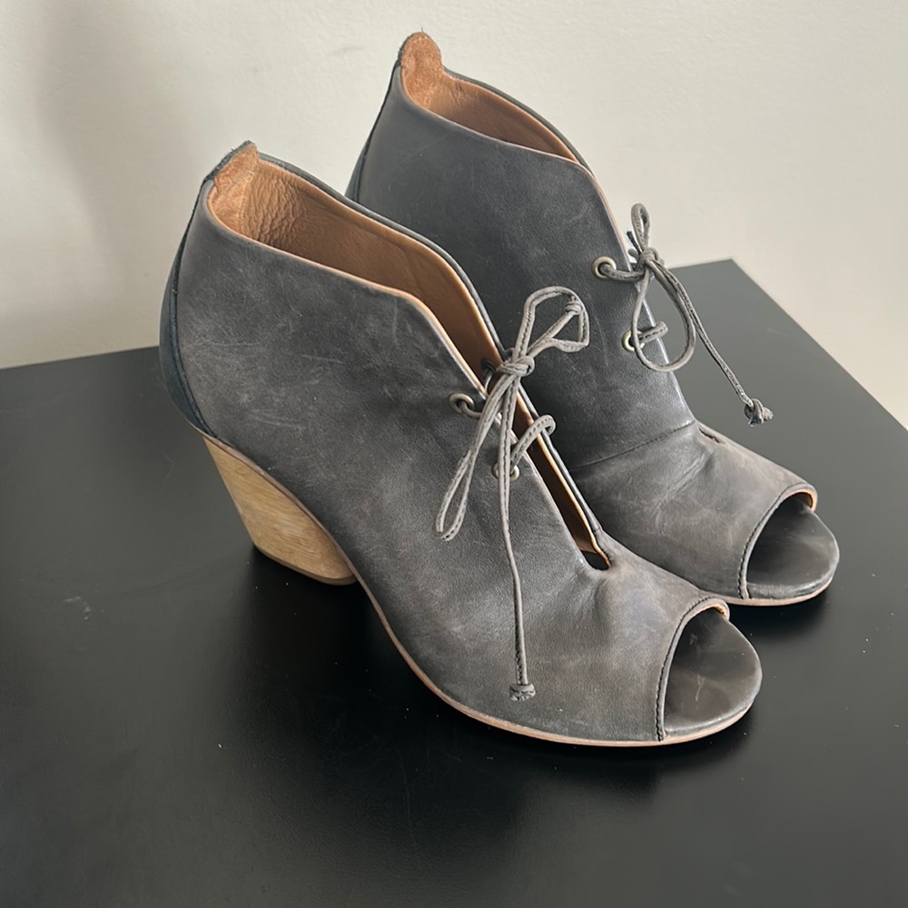 J Shoes Vivienne Open Toe Booties